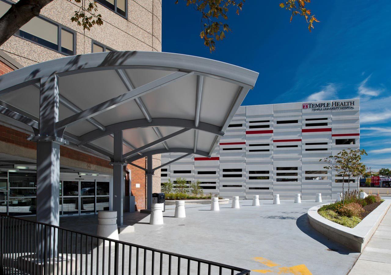 Temple University Health System Parking Structure by Shockey
