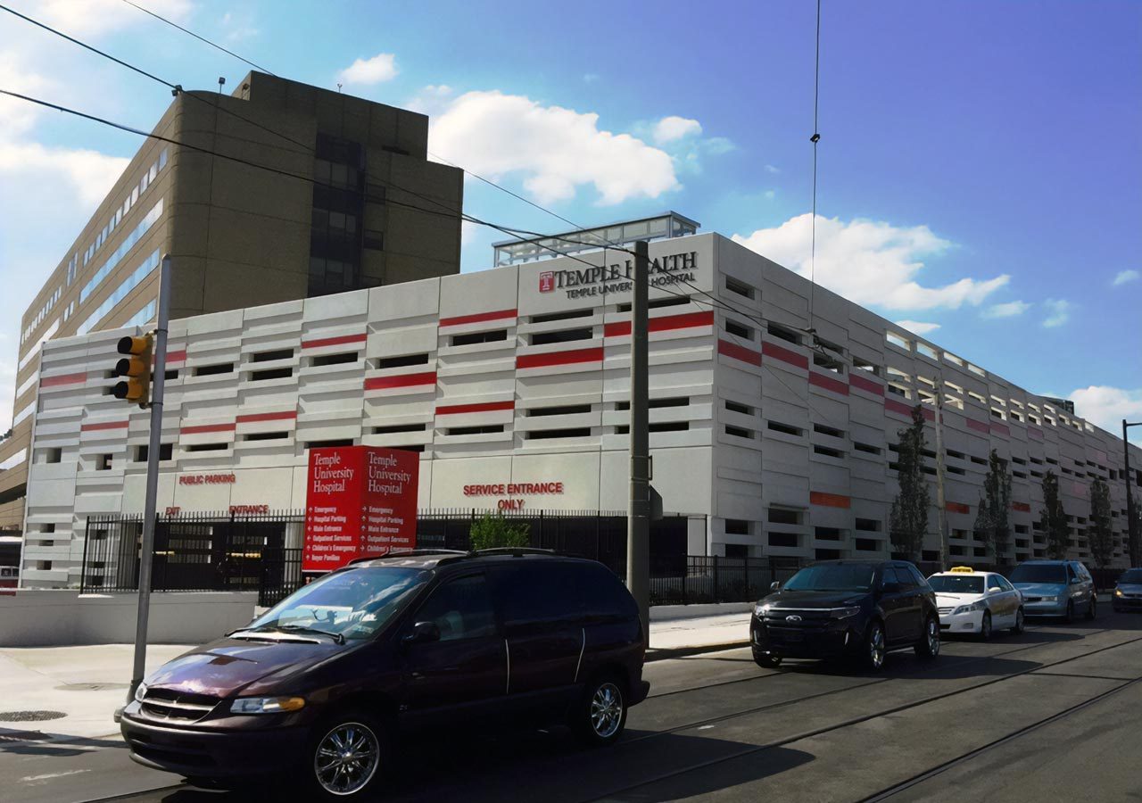 Temple University Health System Parking Structure by Shockey